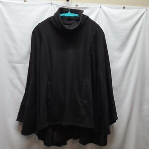Ugg Poncho Black M/L Lounge Snow Warm Mountaincore